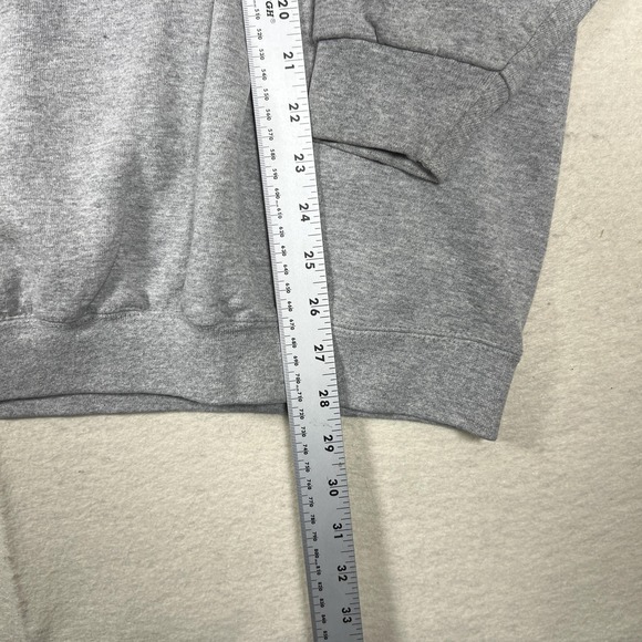 Vintage Nike Sweatshirt Mens XL Gray Team Nike Logo‎ Crewneck 90s Made USA - Picture 6 of 9